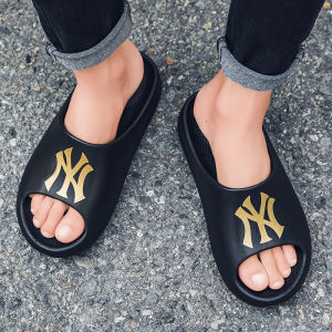 Mens Slippers Korean NY Fashion Sandals for Women Couple Style House Slippers Comfortable Indoor Sandals