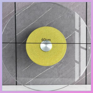 Tempered Gl Rotating Top Table / Turning Gl Top 60cm/80cm/90cm
