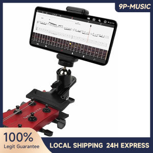 Guitar Bass Head Phone Holder Live Broadcast Bracket Clip Compatible with iPhone