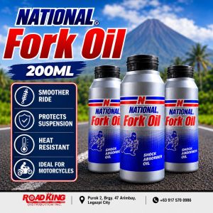NATIONAL MOTORCYCLE FORK OIL – SHOCK ABSORBER OIL