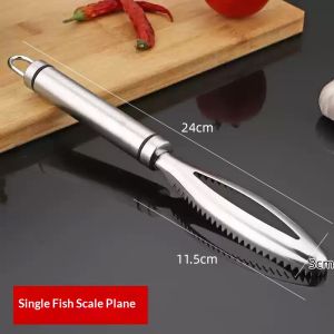 Yzlong cạo vảy cá Inox Dụng cụ nhổ cho dễ dàng vệ sinh và sử dụng nhà bếp