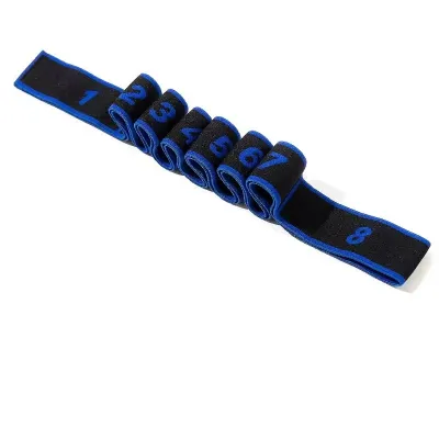 Yoga Stretch Belt Step Exercise Stretching Band Elastic Band number loop 8 Latin Dance Bands Fitness