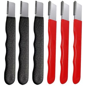 6 ชิ้น เครื่องลับมีดพกพา / เครื่องลับมีดแบบมือถืออเนกประสงค์ / เครื่องลับมีดทำสวนแบบโลหะผสมเหล็ก / เครื่องลับมีดพกพาแบบมืออาชีพสำหรับเครื่องตัดแต่งกิ่งไม้