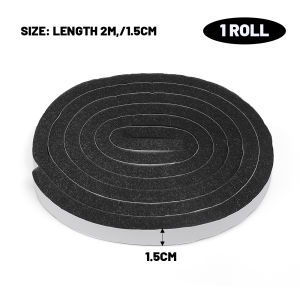 【XZSunflower】Foam Door Window Sealing Strip Tape Insect Protection Soundproof Home Insulation Sealing Tape Furniture Protection