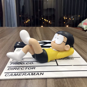 Mô Hình Nhân Vật Nobita Đang Ngủ (Vạn Sự Bình An). Sản phẩm làm từ nhựa PVC đặc siêu xịn và đầm tay