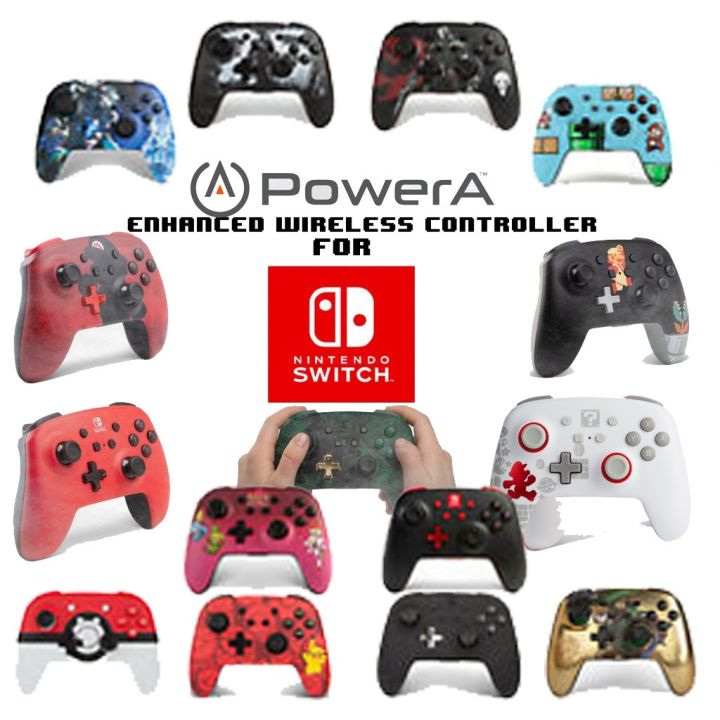 Nintendo Switch Pro Enhanced Wired Controller Power A Official