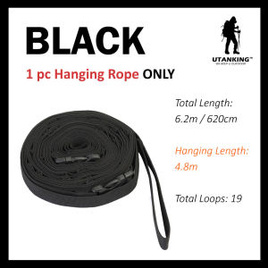 UtanKing™ Hanging Rope Camping Lanyard Outdoor Flysheet Awning Tent Strap Multipurpose Clothesline Tali Gantung Khemah