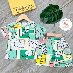 [Chọn màu] Bộ quần áo bé trai Đồ bộ bé trai tay ngắn quần đùi vải tole lanh loại 1 mềm mịn thoáng mát Size 7-35kg Hàng Việt Nam Shop MK DESIGN
