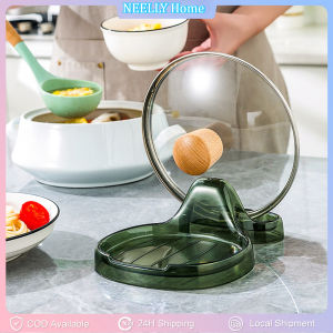 1PC Pot Lid Holder Pot Cover Rack Kitchenware Holder Placer Pot Cover Artifact Pot Shovel Rack Storage Rack Table Top