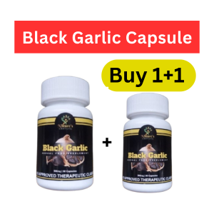 Shop037 BLACK GARLIC [Promo] (60 Capsules) Heart Problems/High Blood Pressure & High Cholesterol Level/Hypertension