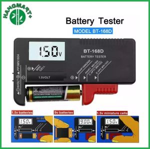 Dụng cụ kiểm tra dung lượng các loại pin hiển thị số LCD đa năng và sử dụng đơn giản