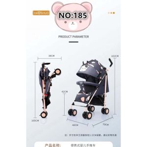 Ultra-Light Portable Baby Stroller for Kids - Newborn Folding Umbrella Pram of baby Girls and Boys