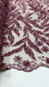 bahan kain kebaya tulle full payett korea/ tille brokat korea full payet