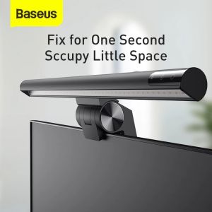 Baseus Stepless Dimming Eye-Care LED Desk Lamp For Computer PC Monitor Screen Hanging Light Bar LED Reading USB Powered Lamp