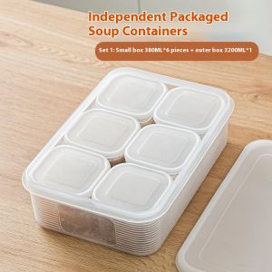 Tủ lạnh đặc biệt kín đông lạnh súp một cách riêng biệt đóng gói trường hợp thực phẩm tươi lưu trữ container