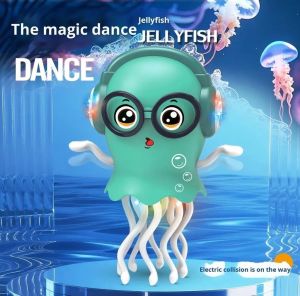 Funny Magical Dancing Octopus Toy Light with Music Induction Electric Toy Creative Kids Toy Gift
