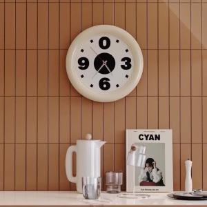 xpkQ European Simple Wall Clocks Cartoon Digital Round Wall Clocks Silent Decorative Desktop Clock Indoor Home Furniture Accessories 6K4N7
