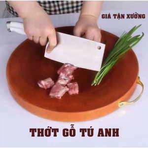 THỚT GỖ TỰ NHIÊN TRÒN VUÔNG GIÁ RẺ - LÀM TỪ  XÀ CỪ - LÀNG NGHỀ SẢN XUẤT - DÙNG BỀN ĐẸP TIỆN LỢI
