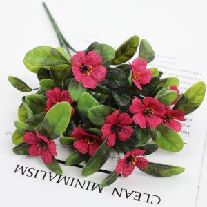 ดอกไม้ปลอม ดอกไม้พลาสติก ช่อดอกไม้ประดิษฐ์ หลากสี สินค้าขายดี มีให้เลืือถึง 7 ดอกสินค้าพร้อมส่งในไทย