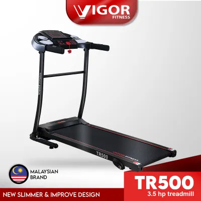 Treadmill Cardio 3.5HP Exercise Jogging Running Machine With Manual Incline TR500