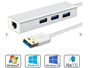 Hub Combo chia cổng USB3.0 và Lan Gigabit cao cấp