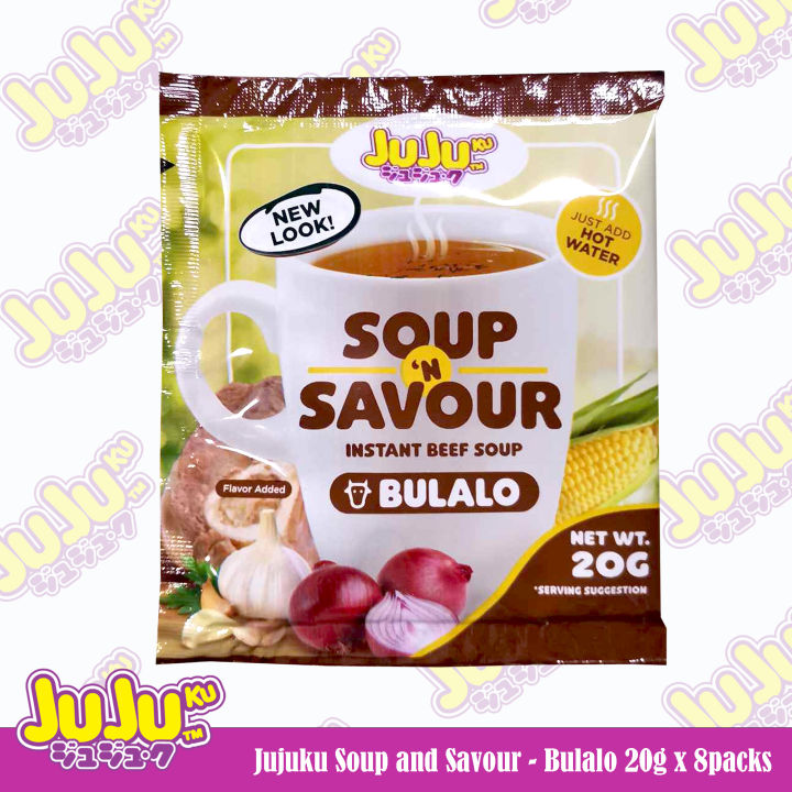 Jujuku Soup 'n Savour Bulalo Soup Mix 20g x 8packs | Lazada PH