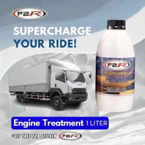 F2R Engine Treatment (1LITER) High Performance Additive OIl for Diesel and Gasoline With Sticker