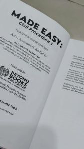 MADE EASY: CIVIL PROCEDURE BUNDLE【Fast Delivery】