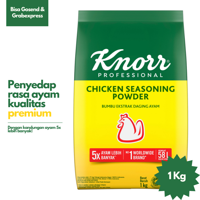 Knorr Chicken Powder 1kg Bumbu Penyedap Rasa Kaldu Ayam Lazada Indonesia