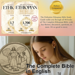 The Complete Ethiopian Bible In English Study Manual Book Of Wisdom