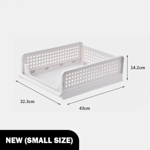Modular Retractable Shelf / Storage Rack Drawer Clothes Closet Wardrobe organiser / Rainbow