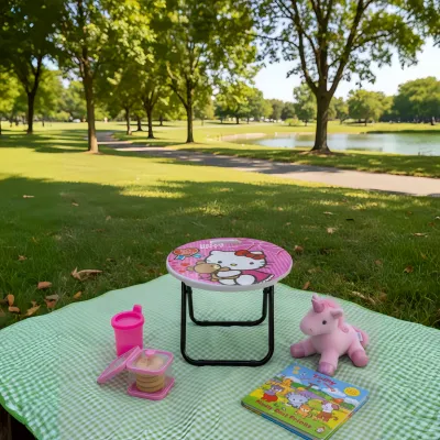 Baby Cartoons Character Design Chair For Kids Childrens folding chair Childrens stool for kids playground