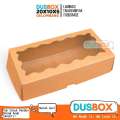 Dus Brownies 20x10 / Dus Brownies Box 20x10 / Box Brownies Jendela Kemasan Brownies / Dus kue. 