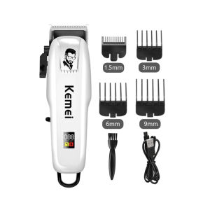 Hair Clipper Kemei KM-PG809A / KM 809A / KM PG809A Alat Mesin Cukur Rambut / Alat Potong Rambut + GRATIS Gunting Sasak (1 Pcs)