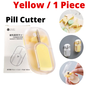 Creative Cube Pill Organizer Detachable And Easy to Clean Magnetic Storage Box Kotak Ubat Berbentuk Kiub Kreatif 创意魔方药盒