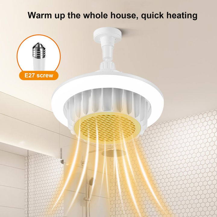 Bathroom heater for the bathroom, small ceiling-mounted heater with ...