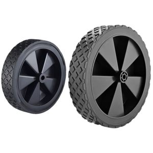 2PCS Replacement Wheels Suitable For Folding Camping Carts Tool Less Installation Durability Rubber Tires Easy Assembly