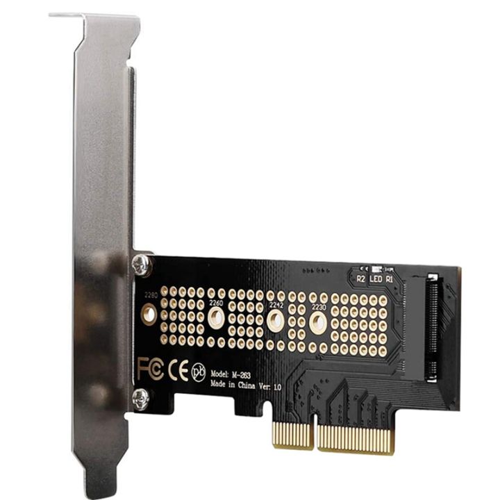 (UMEZ) M2 to Pci-E 1X Expansion Card M.2 Hard Disk to SSD Card Reader ...