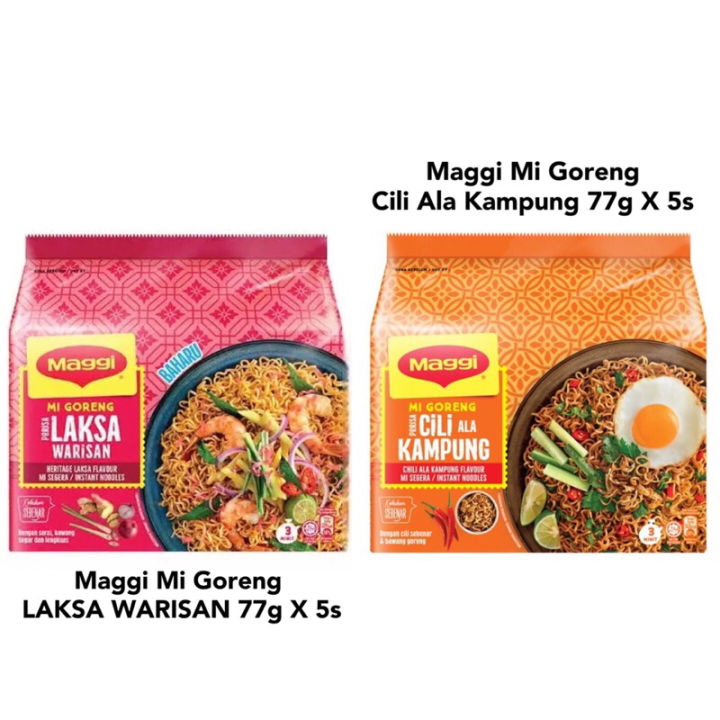 Maggi Mi Goreng（cili Ala Kampung   Laksa Warisan） 