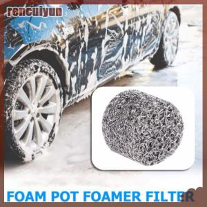 rencuiyun ตาข่ายกรอง โฟมแท็บเล็ตสำหรับหัวฉีดโฟม LANCE ตัวกรองสำหรับเครื่องกำเนิดไฟฟ้าโฟม