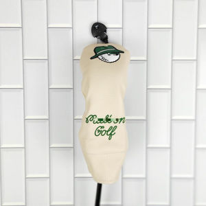 Korean Version Bucket Hat Japanese Korean Beige Golf Club Cover No. 1 Wooden Cover Putter Cover Head Cover Cover