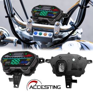 New LED Full Digital Speedometer LED Digital Tachometer for Honda Honda Click125i v2/v3 Click150 Click160