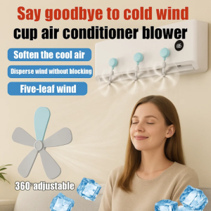 Air Conditioner Sparing the Wind to Prevent Direct Blowing Artifact Suction Cup Wind Wall-Mounted Air Conditioning Air Vents New Windshield Fan吸盘空调疏风器防直吹神器