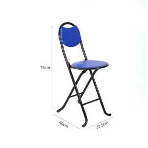 Kerusi Lipat Murah Solat Kerusi Lipat Tahan Lasak Lightweight Portable Folding Chair Backrest Foldable Chair Kursi Lipat