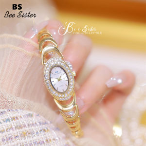 BS Bee Sister 1742 Bán Chạy Thời Trang Đồng Hồ Nữ Thường Ngày Dây Đeo Bằng Thép Không Gỉ Đồng Hồ Thạch Anh Chống Nước Quà Tặng Cho Nữ Kim Cương Trang Nhã Đồng Hồ Đeo Tay Im Cương Giả