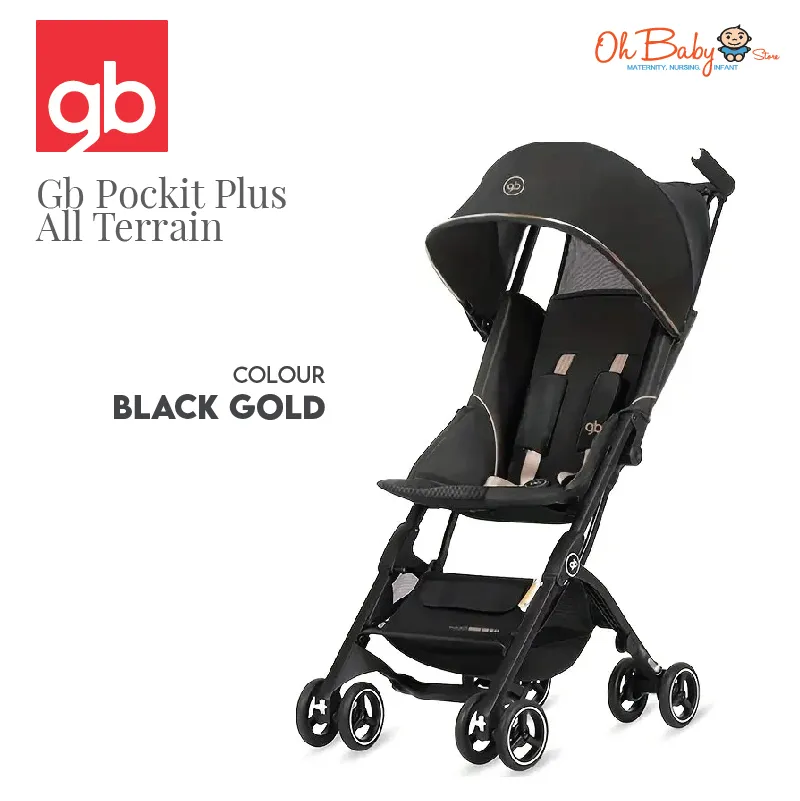 GB Pockit Plus ALL TERRAIN Baby Stroller World Lightweight