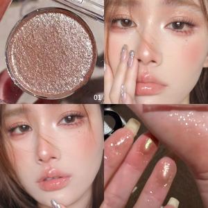 NEW 8 color Mashed Potato Cowherd Broken Diamond Highlight Gloss Fine Flash Eyeshadow supermy go