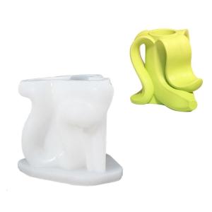 Craft Molds Bracket Molds Banana Shape Crafting Molds Unique Holder Molds for Home and Table Decorating