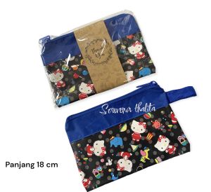 Isi 50 Pcs souvenir Dompet karakter KITTY Ukuran 18 cm sovenir murah bermanfaat