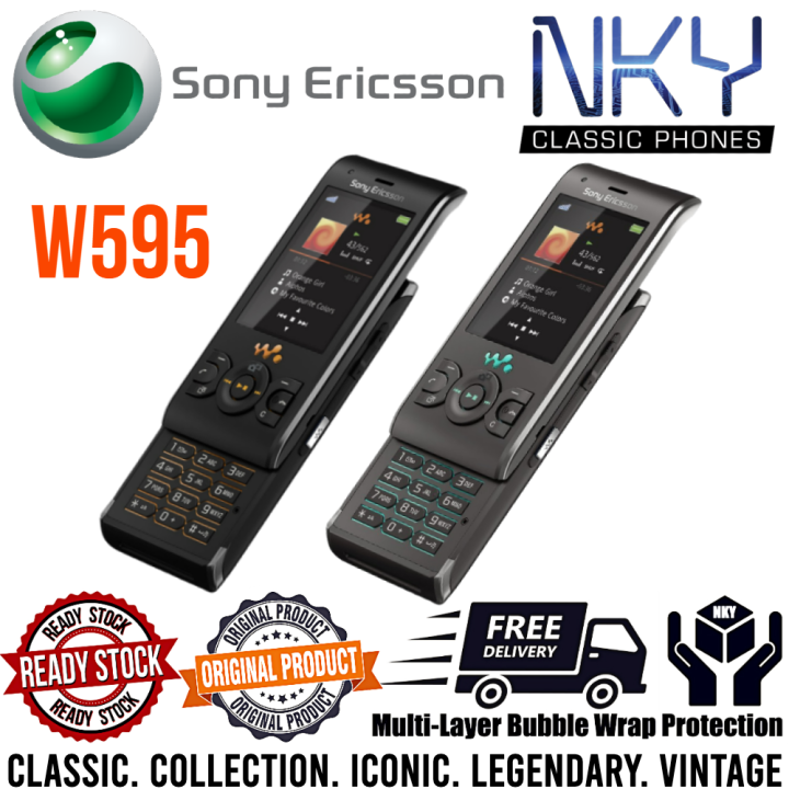 W595 Sony Ericsson W595 Walkman (Dual Stereo Speaker) (Slide Phone) (Elderly ...